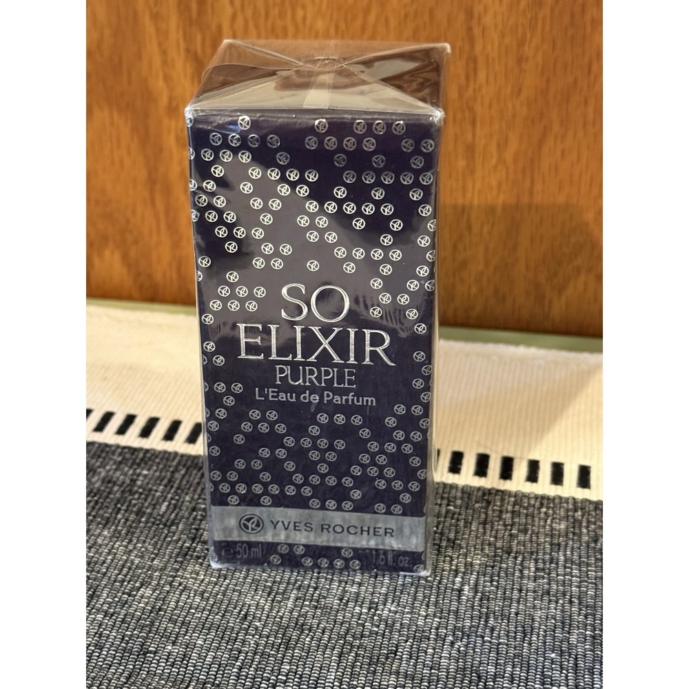 Yves Rocher So Elixir Purple Eau de Parfum 50ml 1.6 fl  oz New Sealed Rare